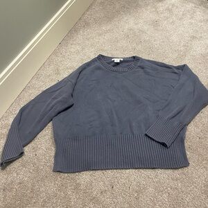 Jessica Simpson Slate Blue Crew Neck Sweater
